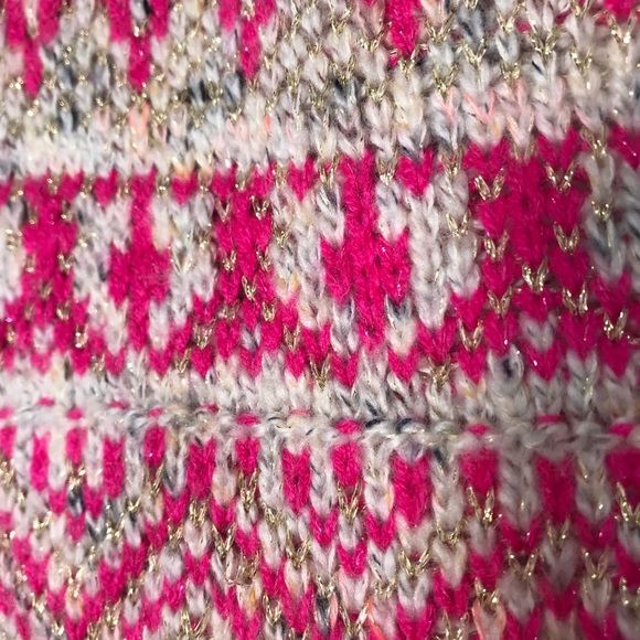 2 Piece Bundle Girl’s Size 7 Poncho Sweater & Deja Bleu Jeans - Picture 5 of 13